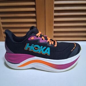 Hoka Skyward X Men's Running Shoe Black Electric Aqua * Size: 9D